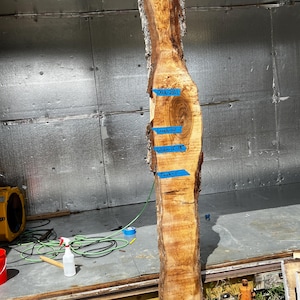 Live Edge Kiln Dried Red Oak Slab
