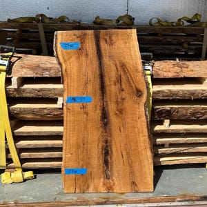 Live Edge Kiln Dried Red Oak Slab