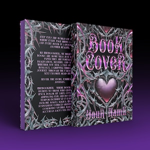 Gotowa okładka książki | Dark Fantasy Gothic Heart | KDP Ready