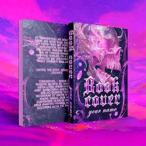 Couverture de livre prédéfinie, Romance sombre, Romance fantastique, Tête de mort, Gothique, Paranormal