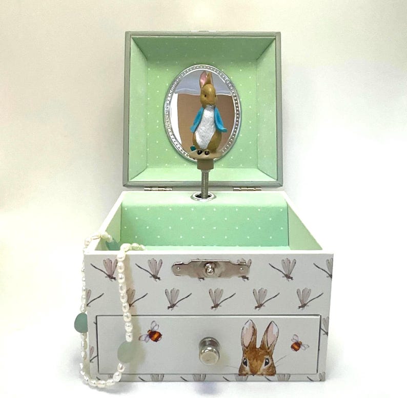 Peter Rabbit Musical Jewelry Box - Square - Etsy