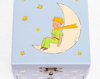 Le Petit Prince (Der kleine Prinz) auf der Mond Spieluhr