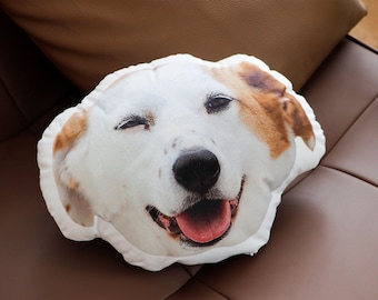 Almohada personalizada con foto de mascota, perro de peluche 3D, almohada con retrato de mascota, regalo para amantes de las mascotas, almohada navideña para mascotas, recuerdo de mascota, regalo para mascotas, regalo para perros, regalo para gatos
