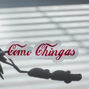 Como Chingas Sticker: Latina Vinyl Decal