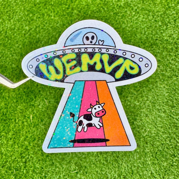 WEMVP Alien Sticker | Basketball Sticker