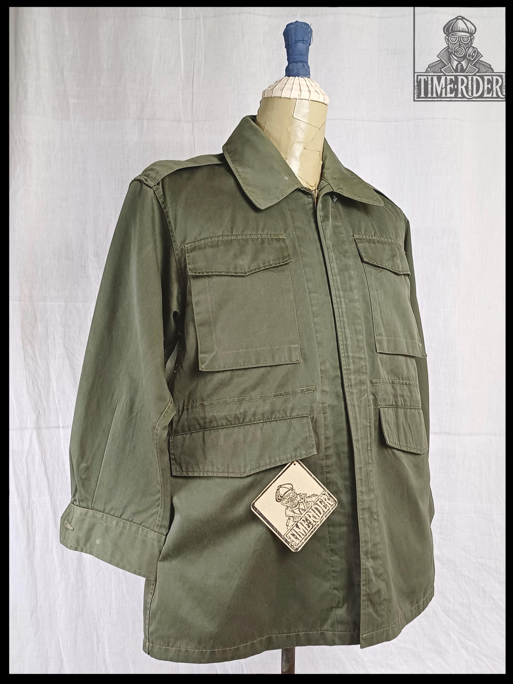Vintage 1981 Japanese Ground Self Defense Force JSDF Green Field
