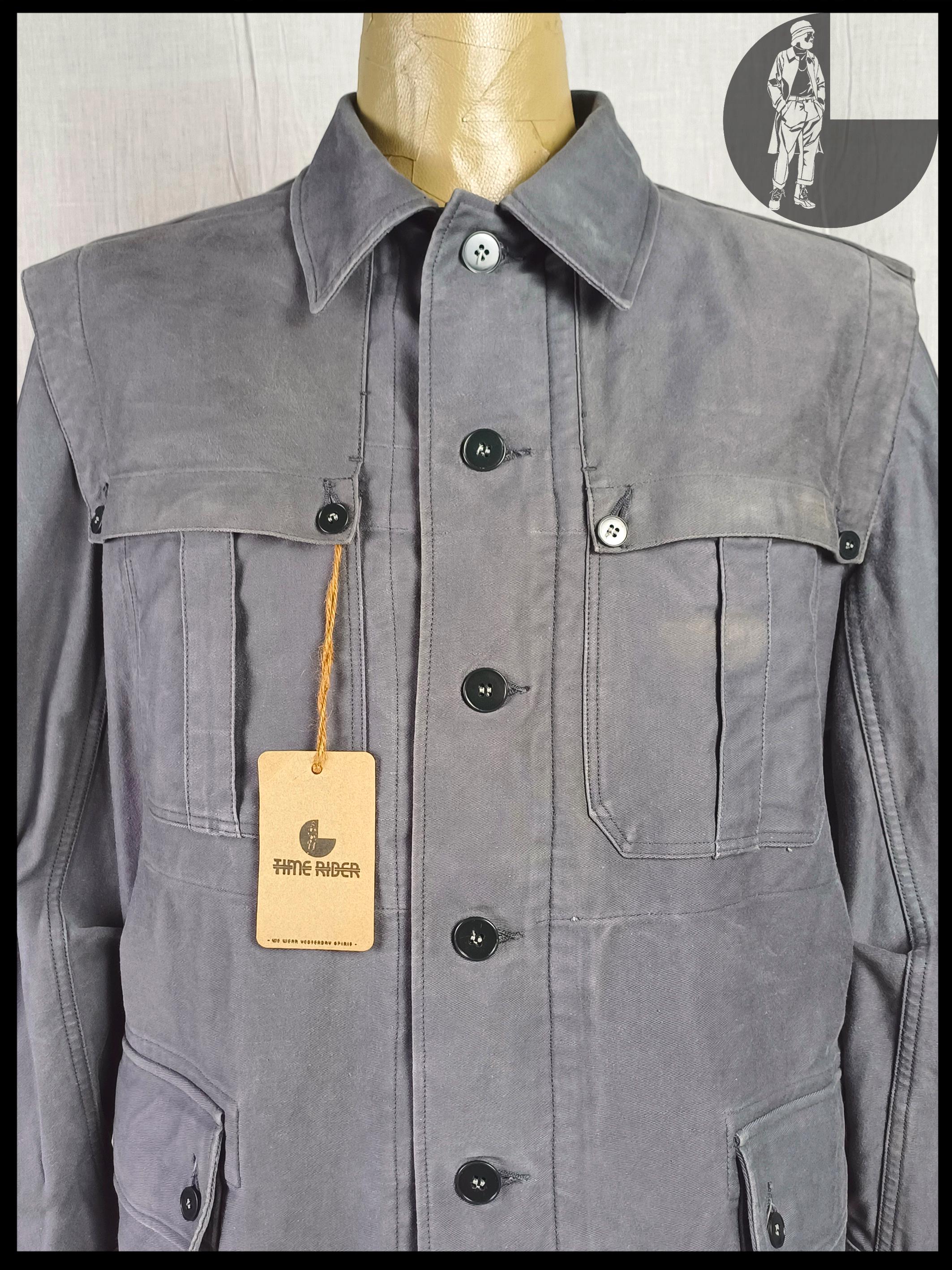 Vintage 1970s German Moleskin Workwear Civil Protection Zivilen