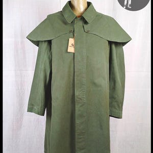 Genuine French Military Rain Coat Army Overcoat Waterproof Genuine French Military Rain Coat Army Overcoat Waterproof