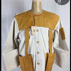 Vintage ‘80s American SAFTBAK Collarless Outdoor Hunting Jacket