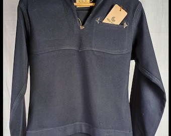 Vintage 1940s-1950s American ‘FRANK’S NAVAL UNIFORM’ Wool Jumper Shirt