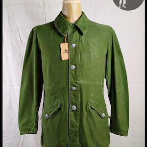 Vintage ‘60s Swedish Army M59 Olive Green Jacket