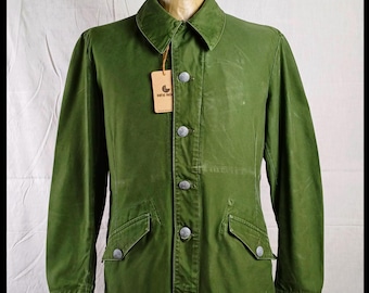 Vintage ‘60s Swedish Army M59 Olive Green Jacket