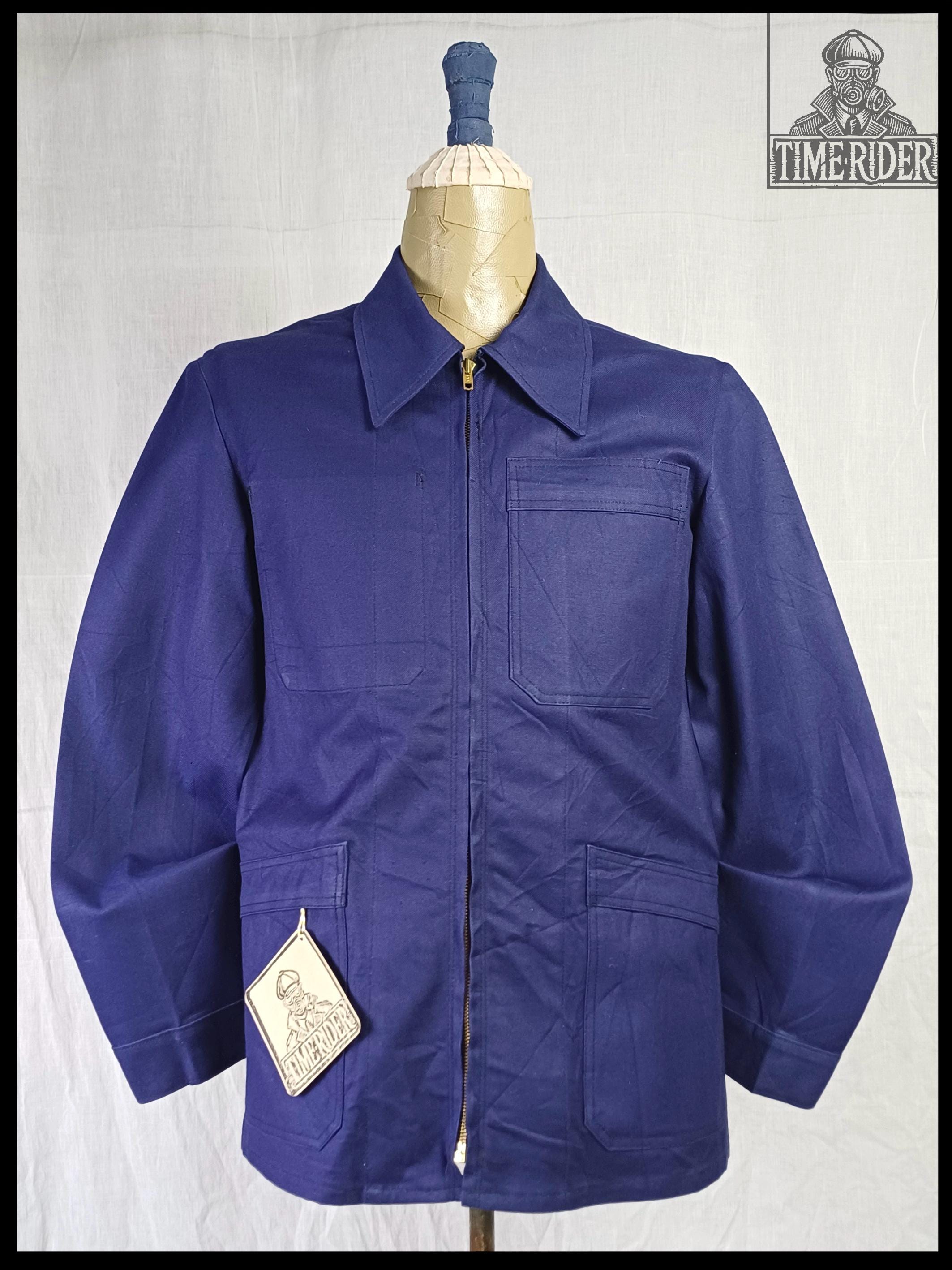 French Cyclist Work Jacket - Etsy