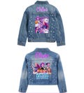 Kids Huntrix,Demon Hunters Custom Denim Jacket  K Pop Inspired. product logo
