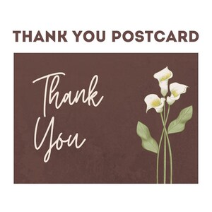 Danke Postkarte