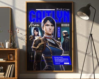 Arcane Caitlyn (Cupcake) Poster