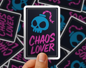 Arcane Jinx Chaos Lover Kiss-Cut Stickers