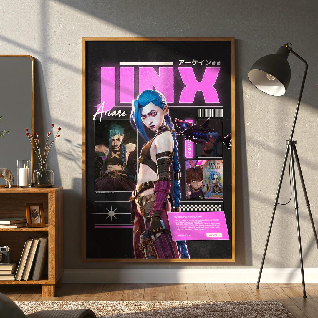 Arcane Jinx Poster Etsy