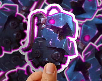 Arcane Jinx Bomb Kiss-Cut Stickers