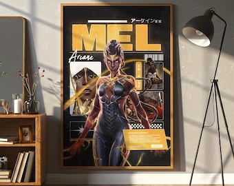 Arcane Mel Medarda Poster Design