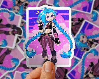 Arcane Jinx Original Design Kiss-Cut Stickers