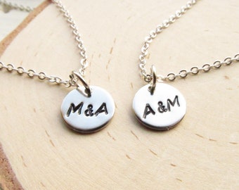 His and Her Necklace - Etsy
