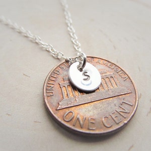 Small Initial Necklace in Sterling Silver, Tiny Necklace, Jewelry for Teen or Girls, Dainty Necklace, Delicate Necklace, Layering Necklace