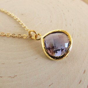 Gold Birthstone Necklace, Personalized Birthstone Jewelry, Gift for Her, Birthstone Charm Necklace, Birthstone Jewlery, Gift for Women