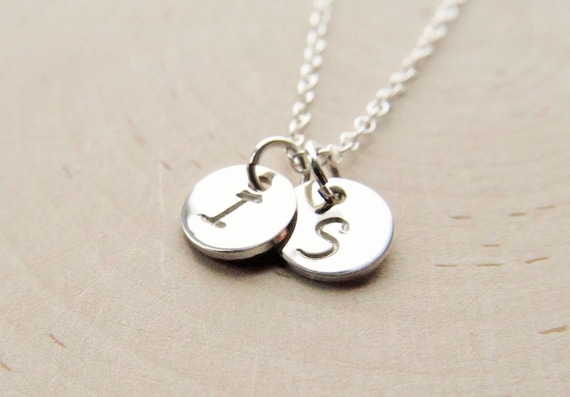Book BF Initial Necklace – Stardust and Moonlight