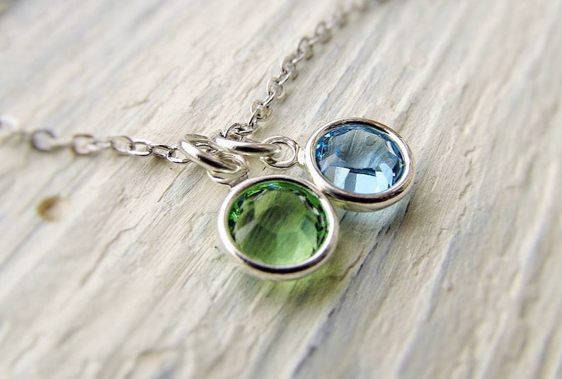 Birthstone Necklace For Grandma Grandmother Jewelry Mothers Etsy Birthstone necklace for grandma grandmother jewelry mothers etsy