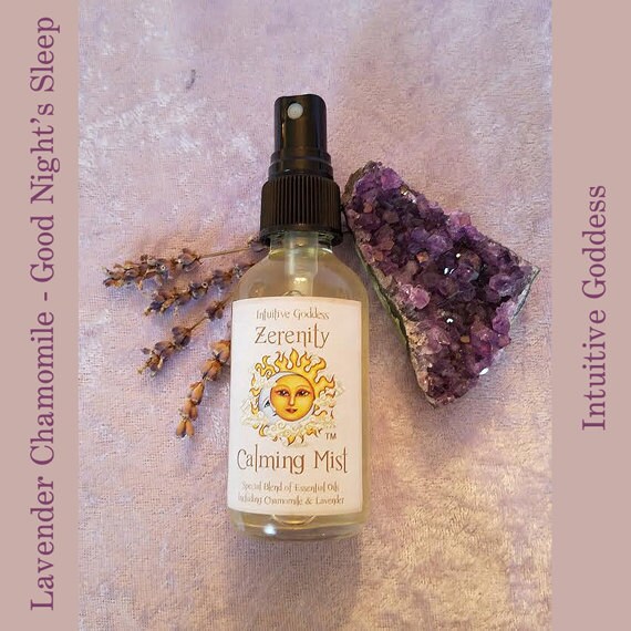 Organic Lavender & Chamomile Aromatherapy Body/Pillow Spray Etsy