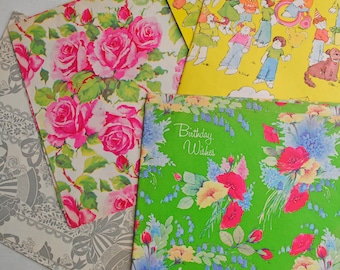 Vintage Wrapping Paper Set