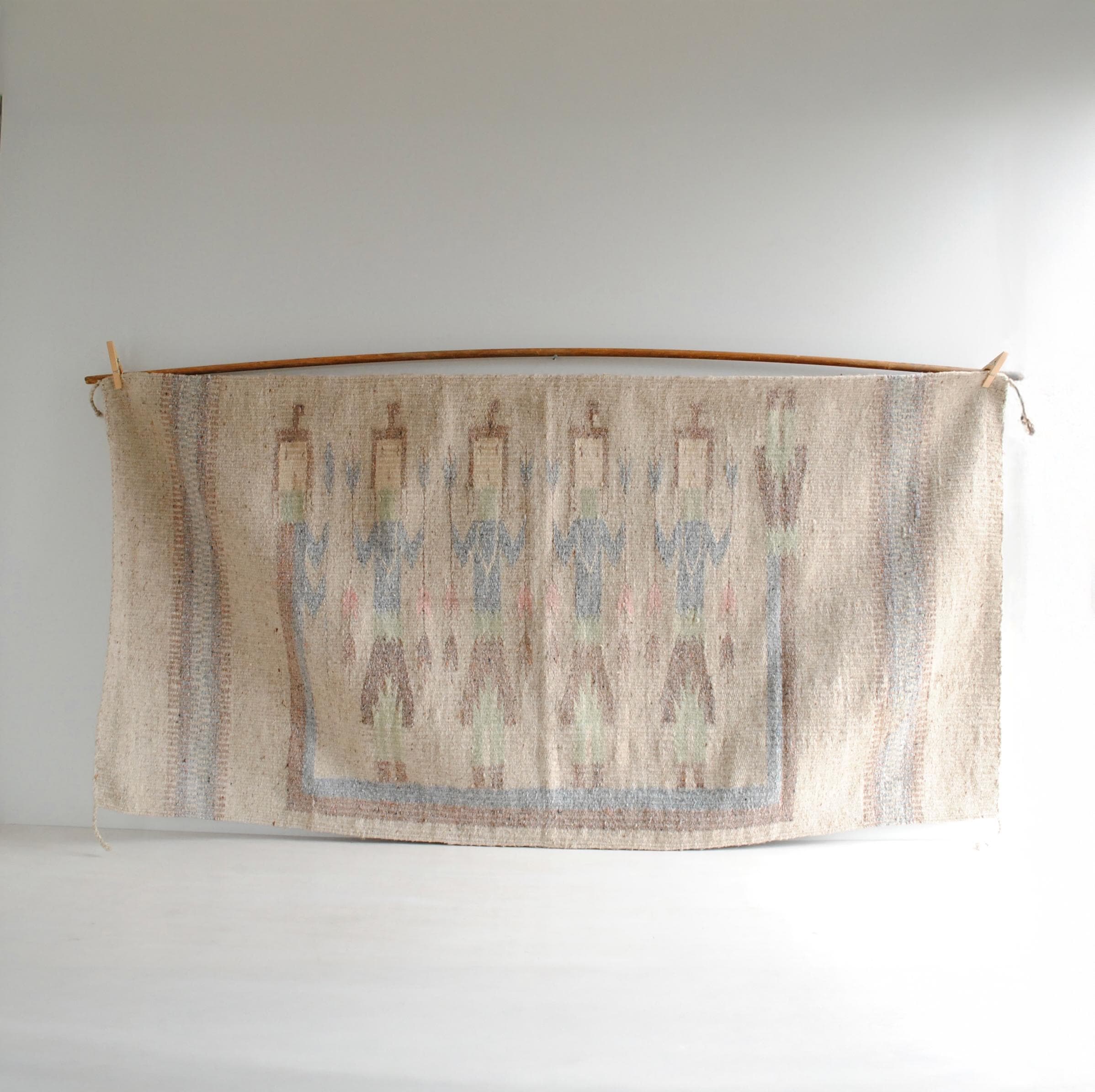 Vintage Mexican Weaving of Yei Be Chei Design