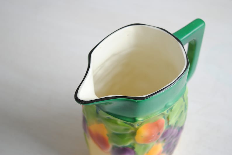 Vintage Ceramic Fruit Pitcher by Bern Ditmar Urbach 1930s image 6