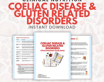 Guía completa sobre la enfermedad celíaca y los trastornos relacionados con el gluten para asesores de salud, dietistas y estudiantes de nutrición