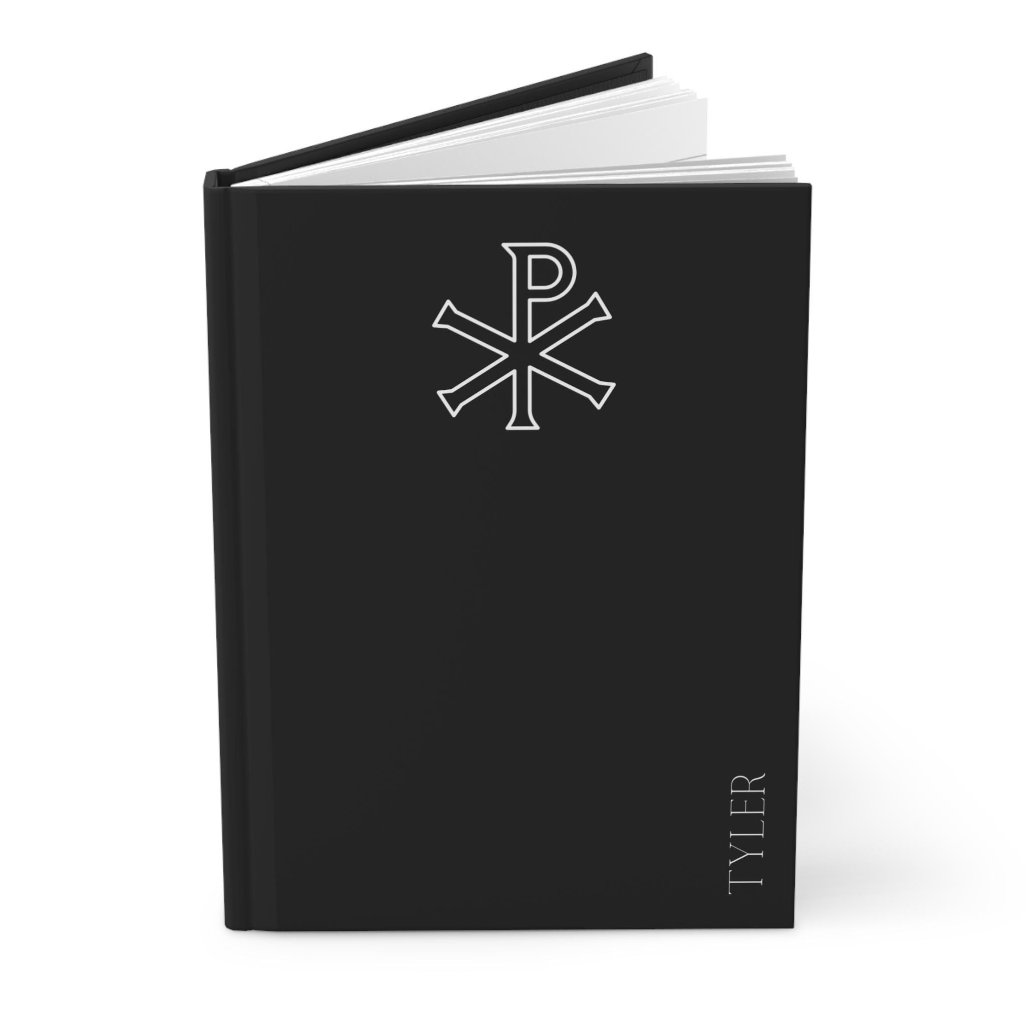 Personalized Catholic Men's Journal, Matte Black Hardcover, Catholic ...