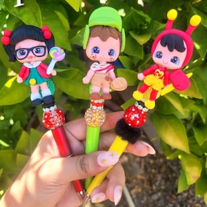 El Chavo del Ocho Beaded Pen - La Vecindad Inspired