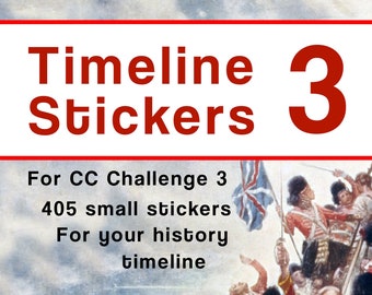 Small Timeline Stickers  for CC Challenge 3