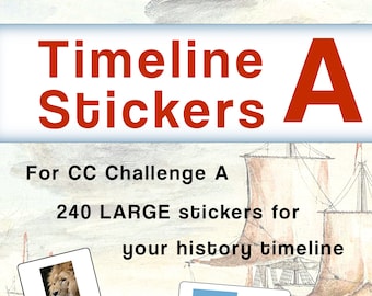 Large Timeline Stickers for CC Challenge A