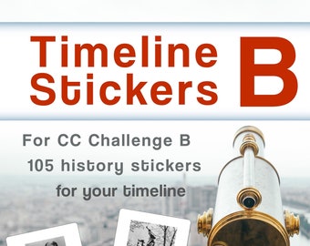 Small Timeline Stickers for CC Challenge B