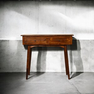 Mid-Century Inspired Console Table with Drawers