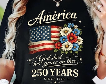 Amérique Dieu a versé sa grâce 1776 PNG, téléchargement numérique patriotique, sublimation de jour de l'indépendance