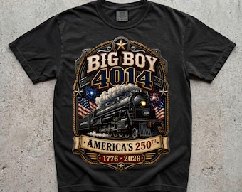 250e Big Boy 4014 Steam Engine de l'Amérique PNG, téléchargement numérique de locomotive à vapeur patriotique, sublimation vintage USA