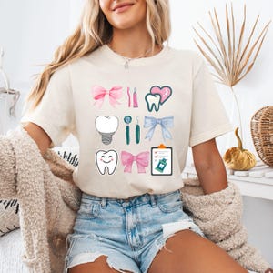 Jolie chemise dent de la Saint-Valentin, t-shirt drôle de dentiste de la Saint-Valentin, t-shirt hygiéniste dentaire, dentifrice et chemise de dent, valentine dentaire, école dentaire