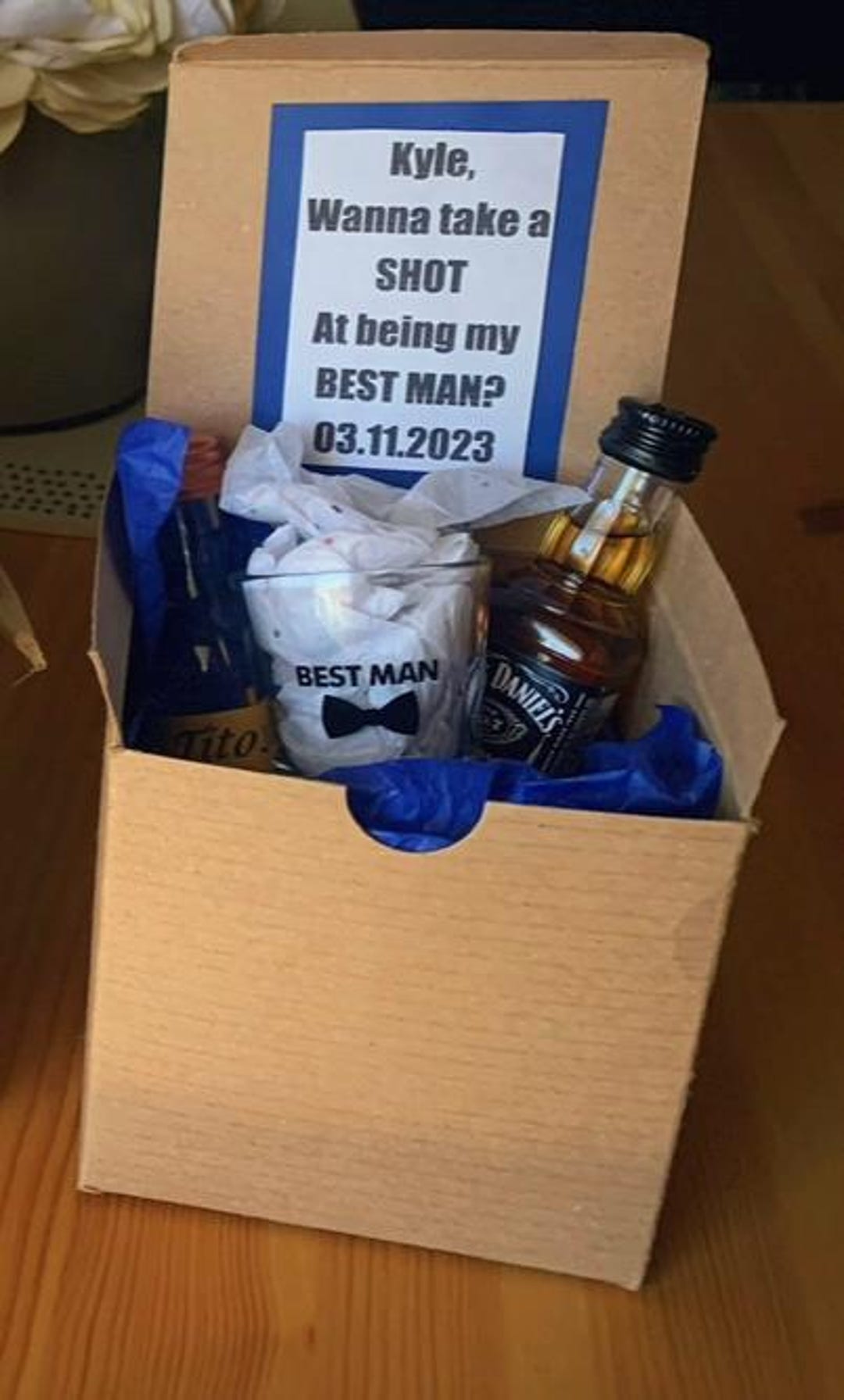 Best Man/groomsmen Gift Box - Etsy