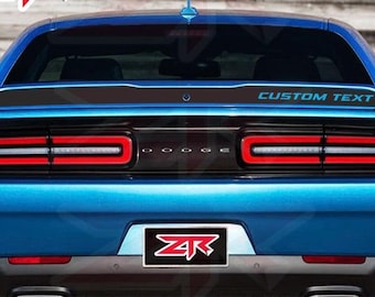 Racing Numbers Fits Dodge Challenger Sxt Gt Rt Srt Scatpack