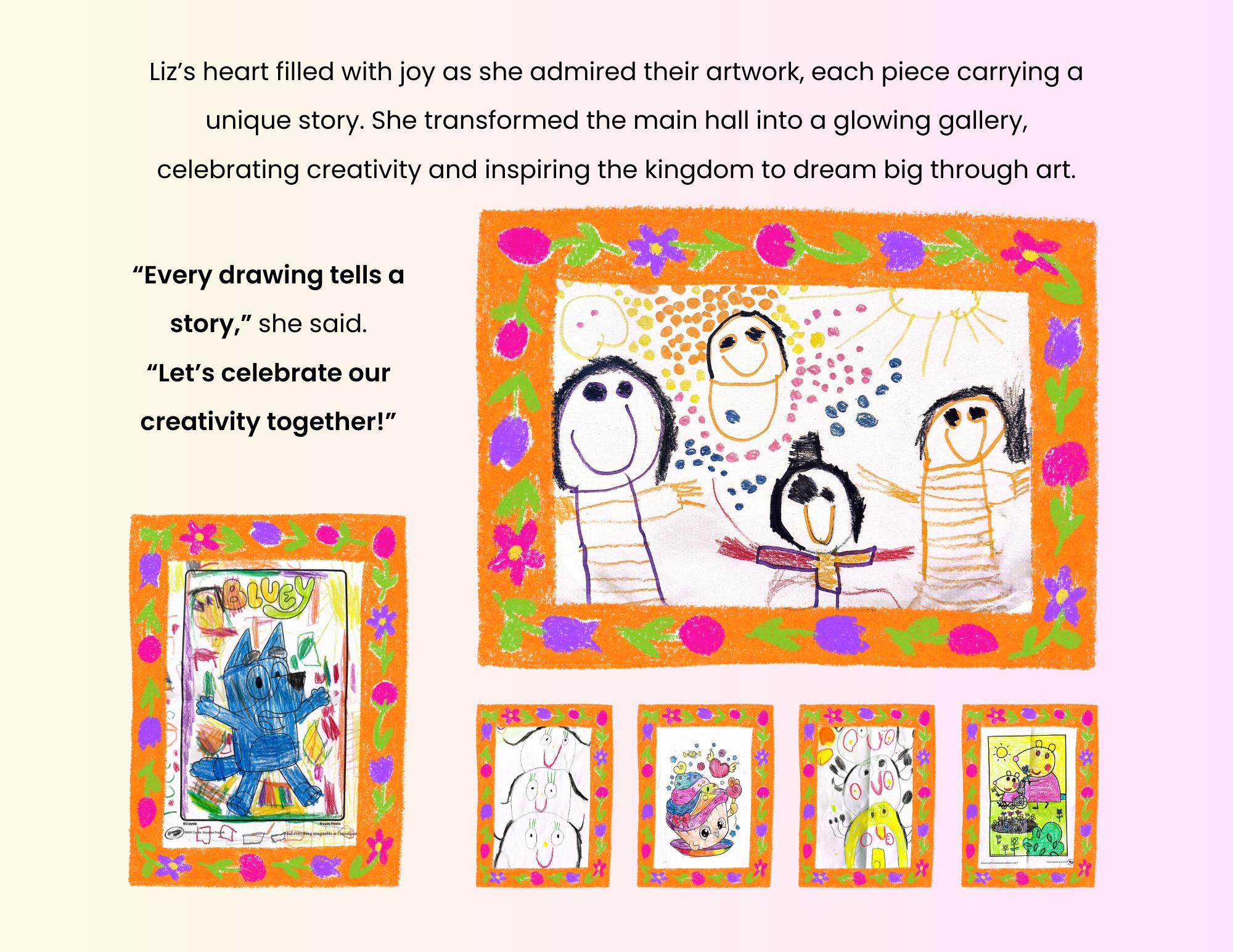 Digital Kids Storybook | Personalized Adventure From Child's Art ...