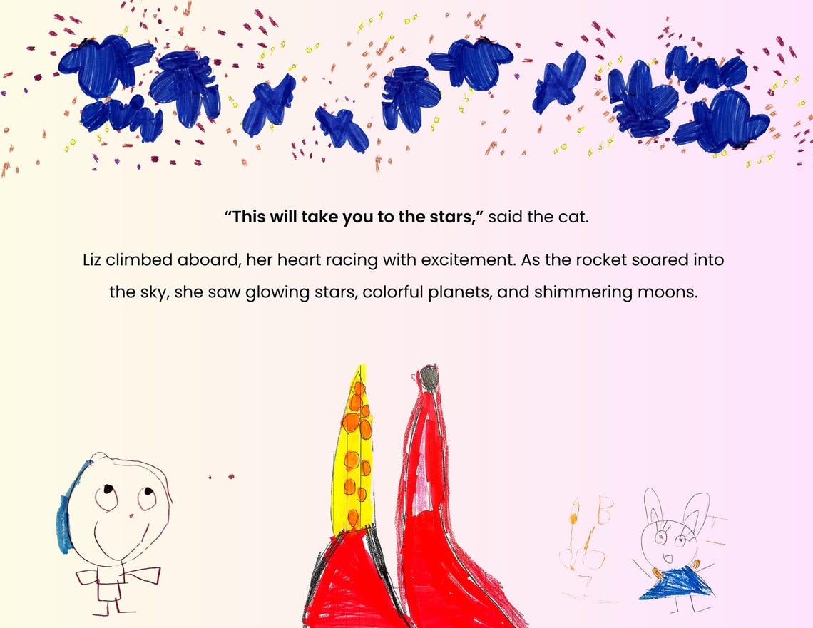 Digital Kids Storybook | Personalized Adventure From Child's Art ...