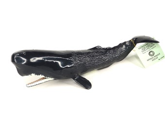 Sperm Whale Toy Figure Ocean Animal Life Safari Monterey Bay Aquarium Collection