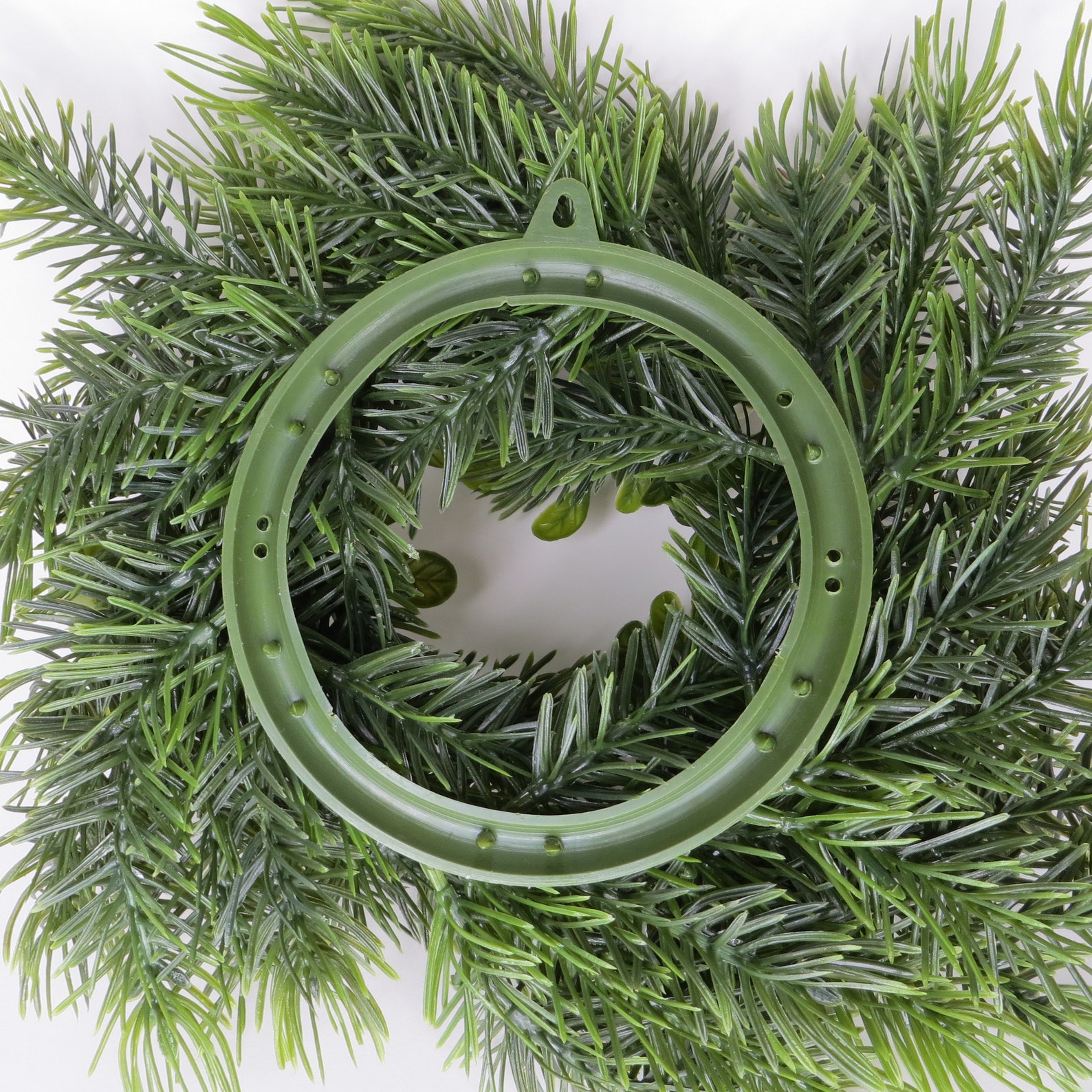 Vintage Plastic Wreath Candle Ring with Pears & Green Berries Etsy